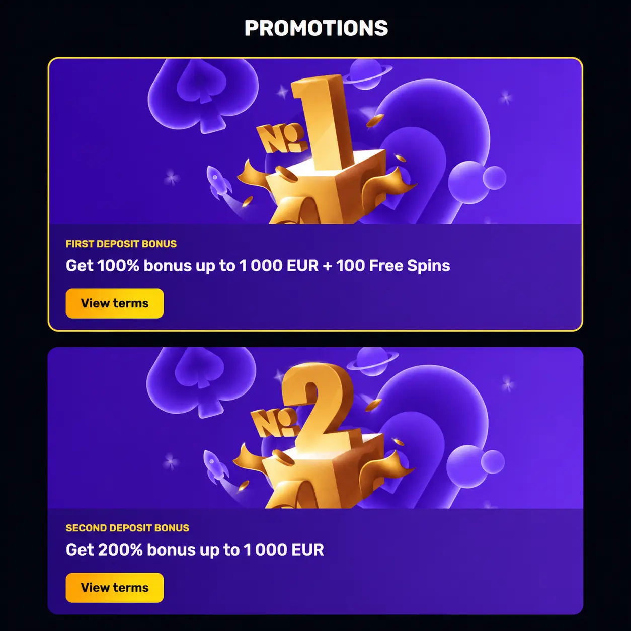 Online casino promotions with free spins and deposit bonuses