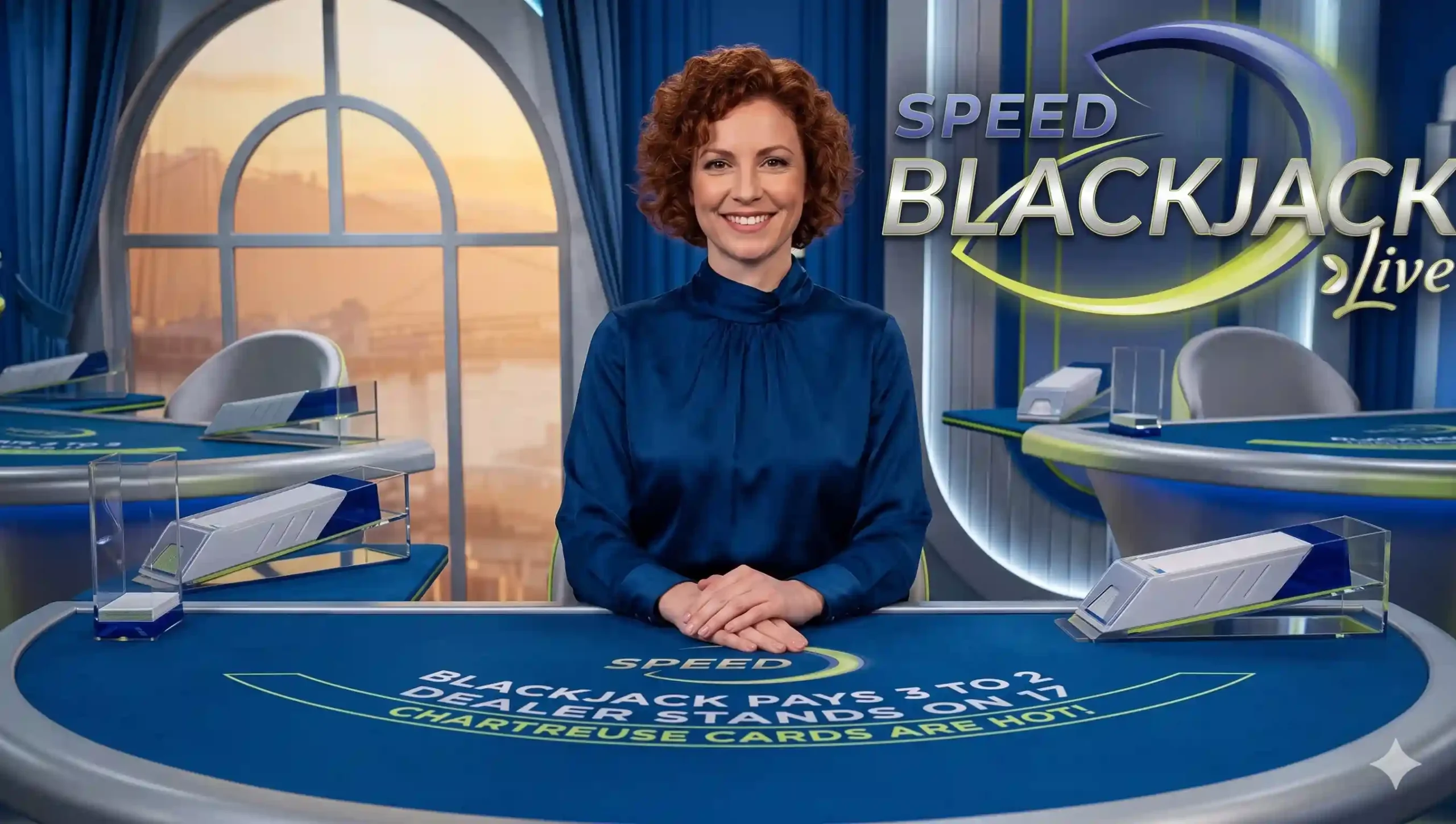 Play Speed Blackjack Live with professional dealers
